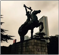 常州江南铜马雕塑