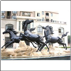 大型铜马雕塑