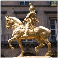 铜马雕塑厂家带你了解骑马主题雕塑